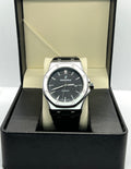 Audemars Piguet Royal Oak–Style Semiauto Watch — Black Dial | Stainless Steel | Water-Resistant