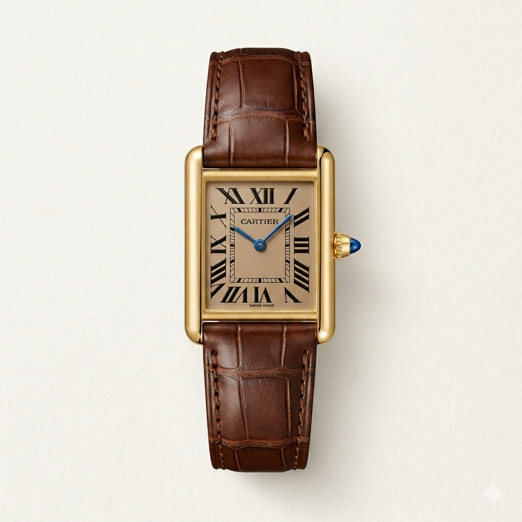 Cartier Tank Solo Quartz — Rose Gold