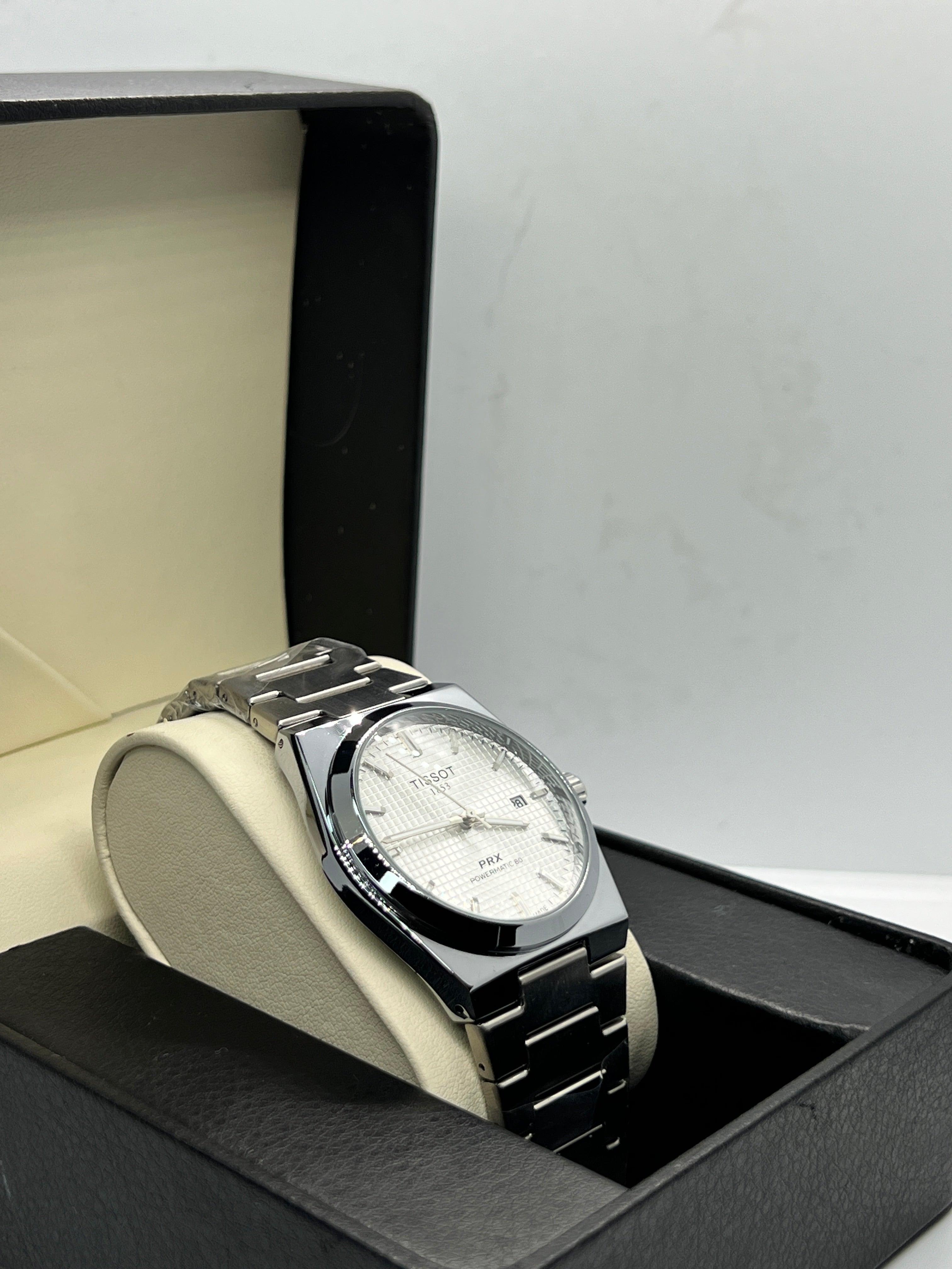 Tissot PRX Powermatic 80 – White Waffle Dial