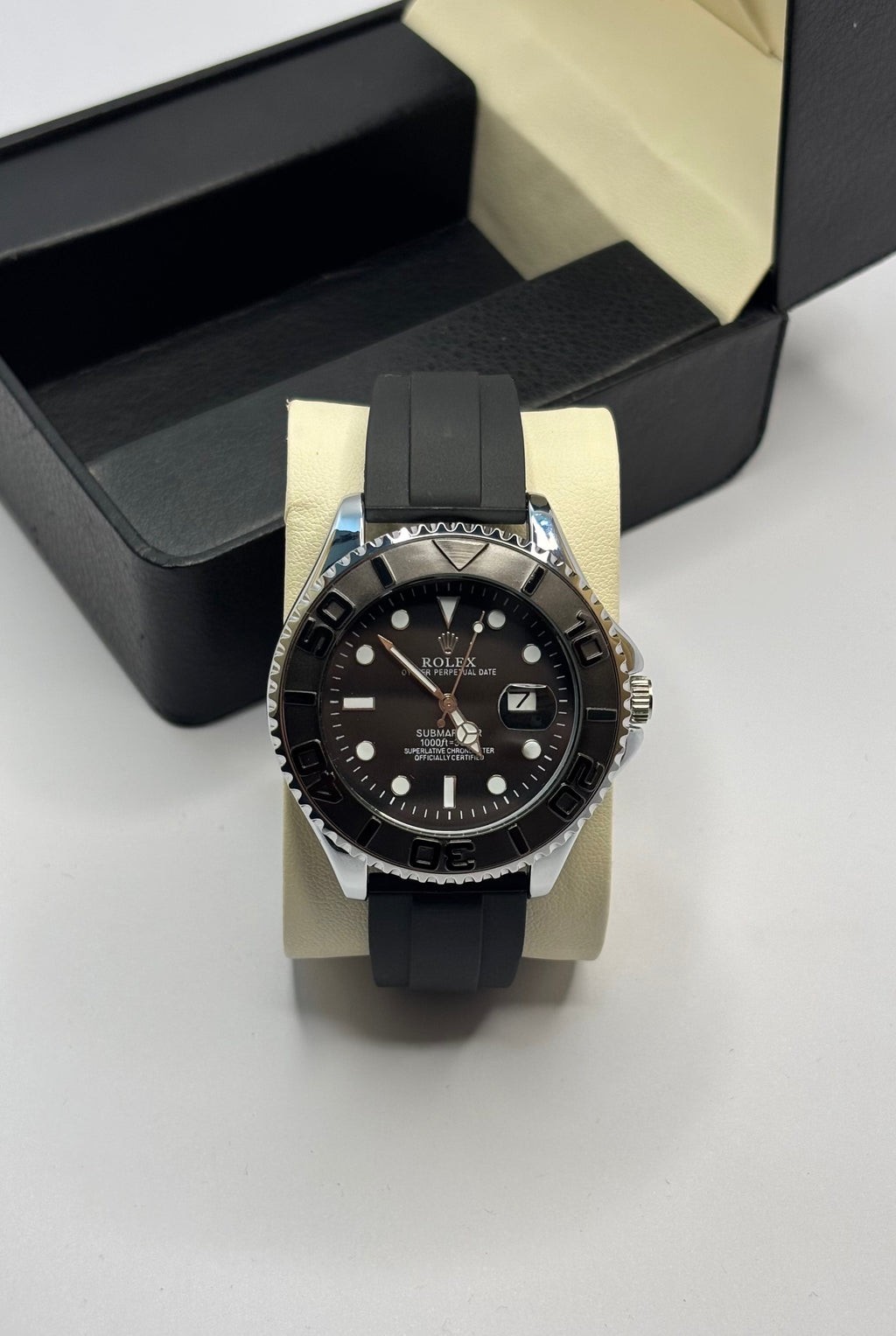 Rolex Yacht-Master Style Black Dial