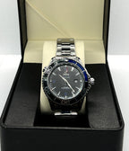 Omega Seamaster Planet Ocean 600M – Black Dial | Black & Blue Bezel | Swiss SemiAutomatic