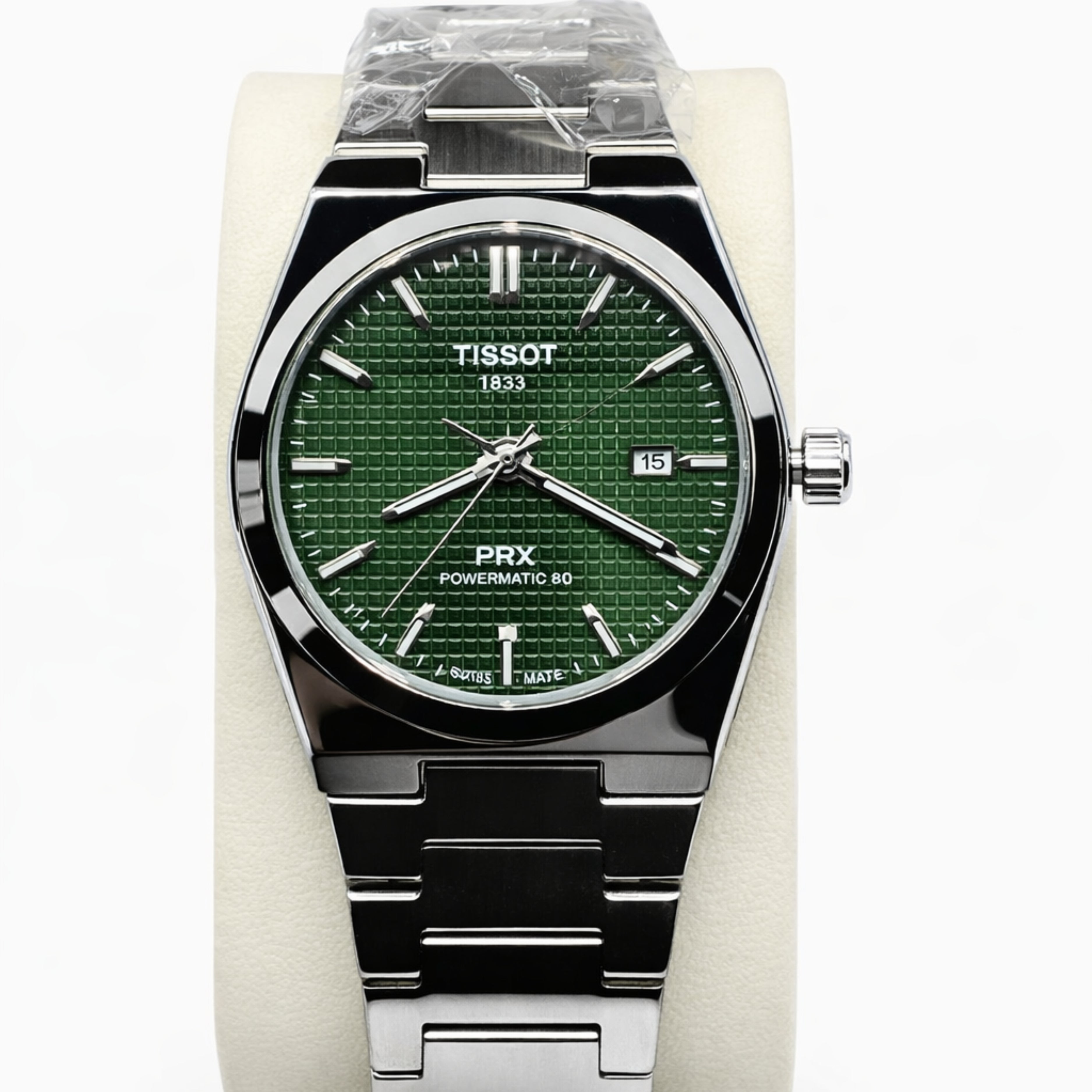 Tissot PRX Powermatic 80 – Green Waffle Dial