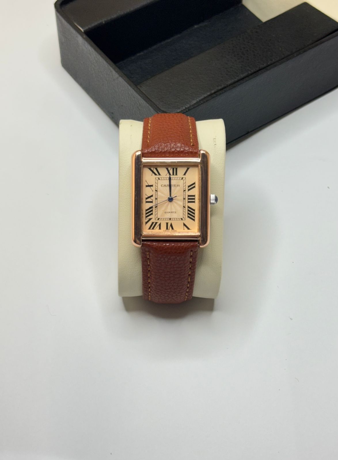 Cartier Tank Solo Quartz — Rose Gold
