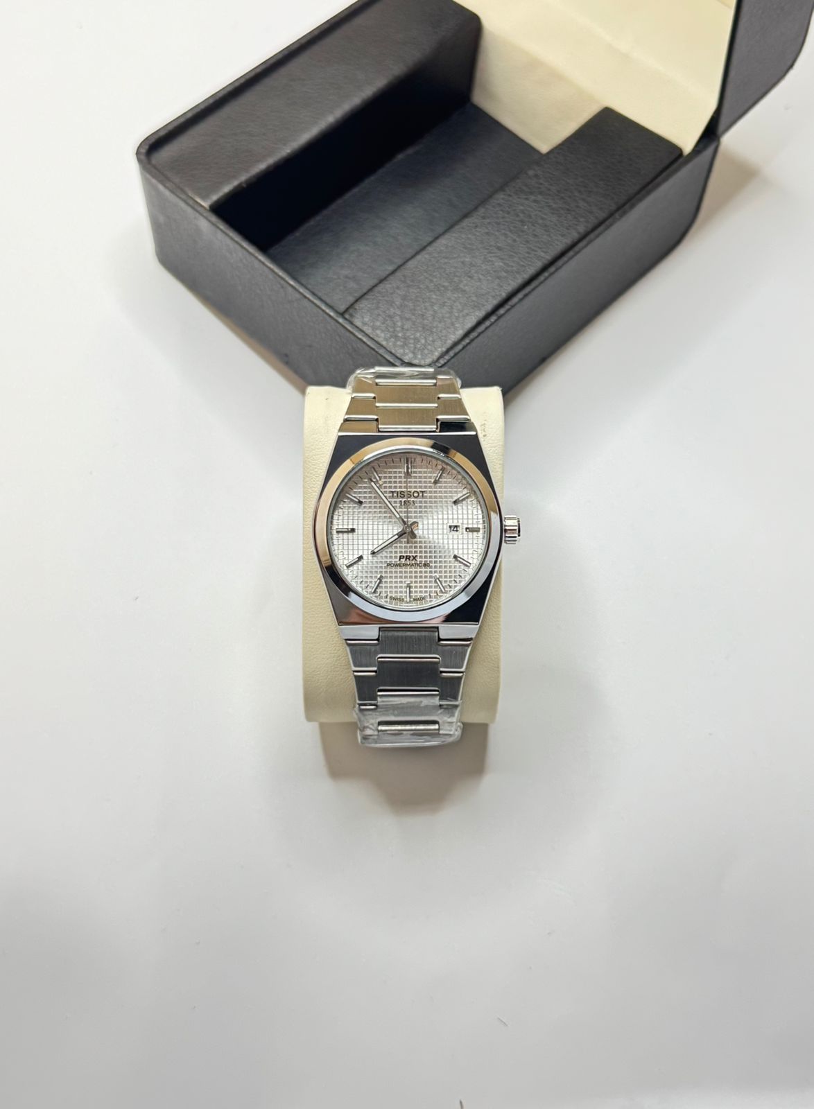 Tissot PRX Powermatic 80 – White Waffle Dial