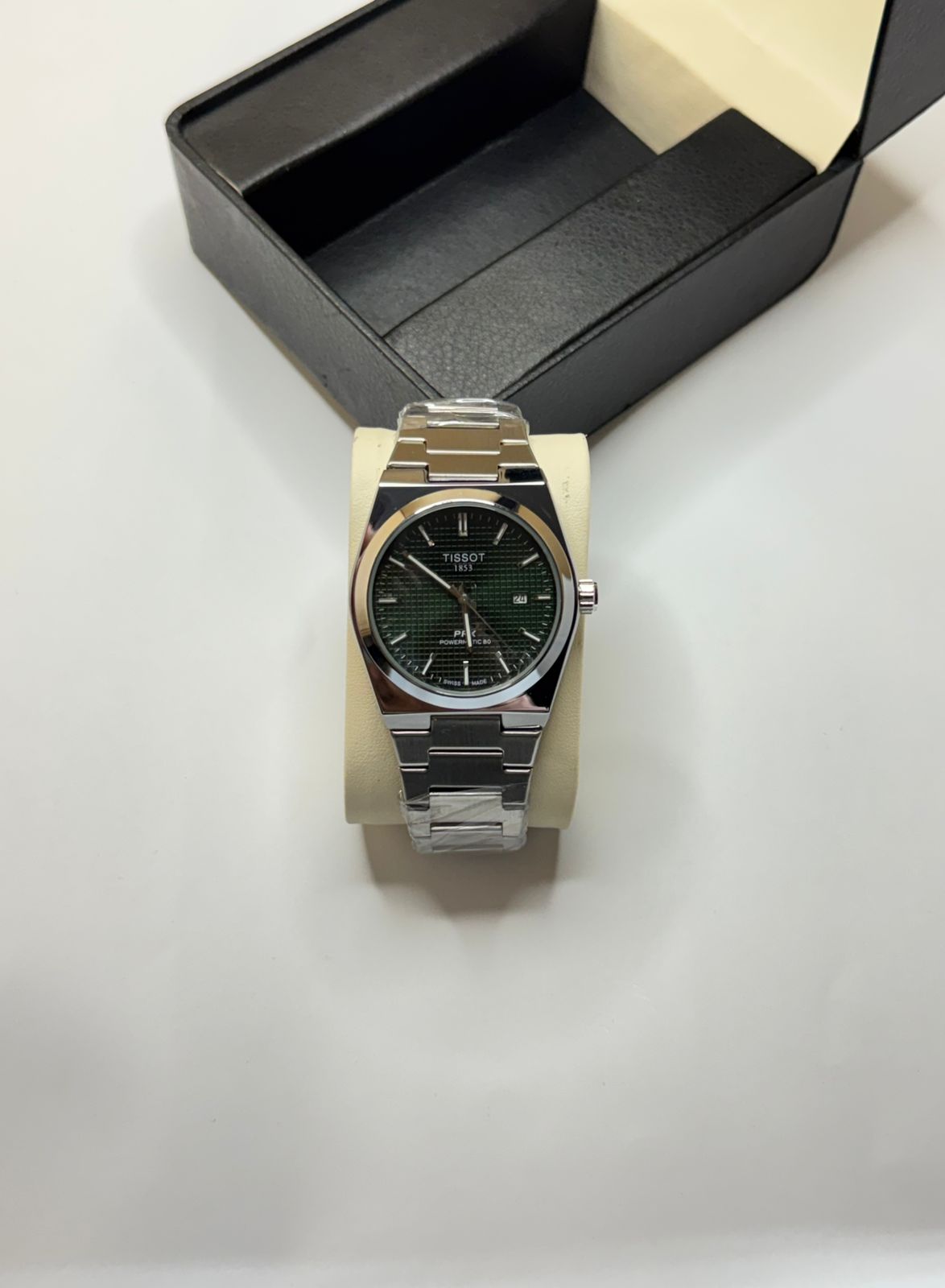 Tissot PRX Powermatic 80 – Green Waffle Dial