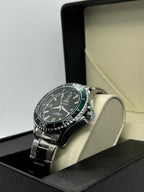 Omega Seamaster Planet Ocean 600M – Black Dial | Black & Green Bezel | Swiss SemiAutomatic