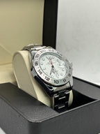 Rolex Explorer II — White Dial | Fixed 24-Hour Bezel
